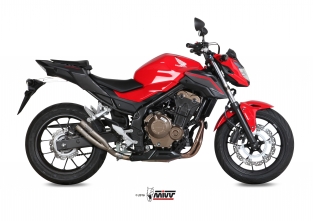 Mivv Double Gun Titanium Honda CB 500 F 2016